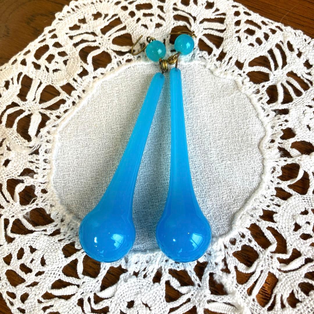 ミニシャンデリア　1920年　フランス　アンティーク　シェード