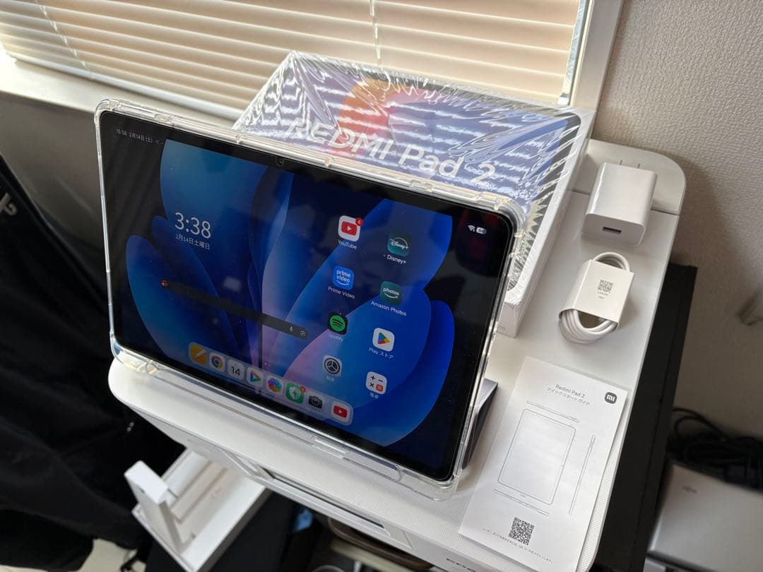 Xiaomi シャオミ REDMI Pad 2 6GB タブレット日本版＋ケース