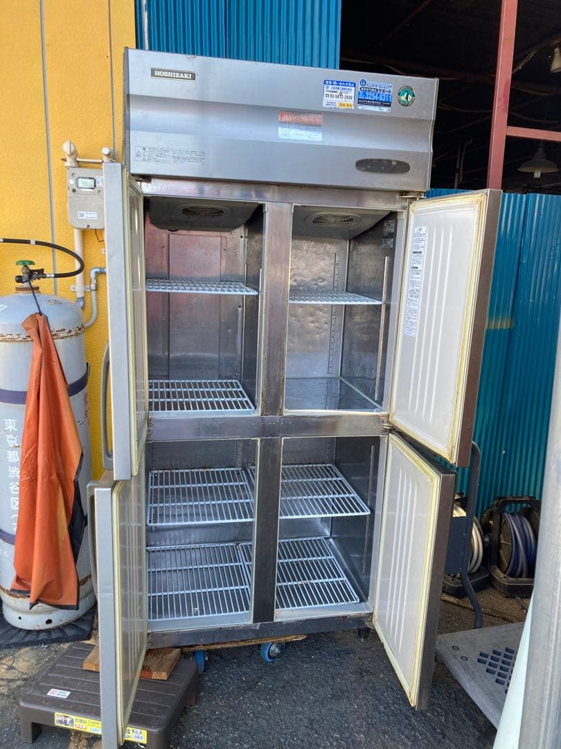 超安い　業務用冷凍冷蔵庫　ホシザキ 冷凍1ドア冷蔵庫 3ドア ．直接引取大歓迎
