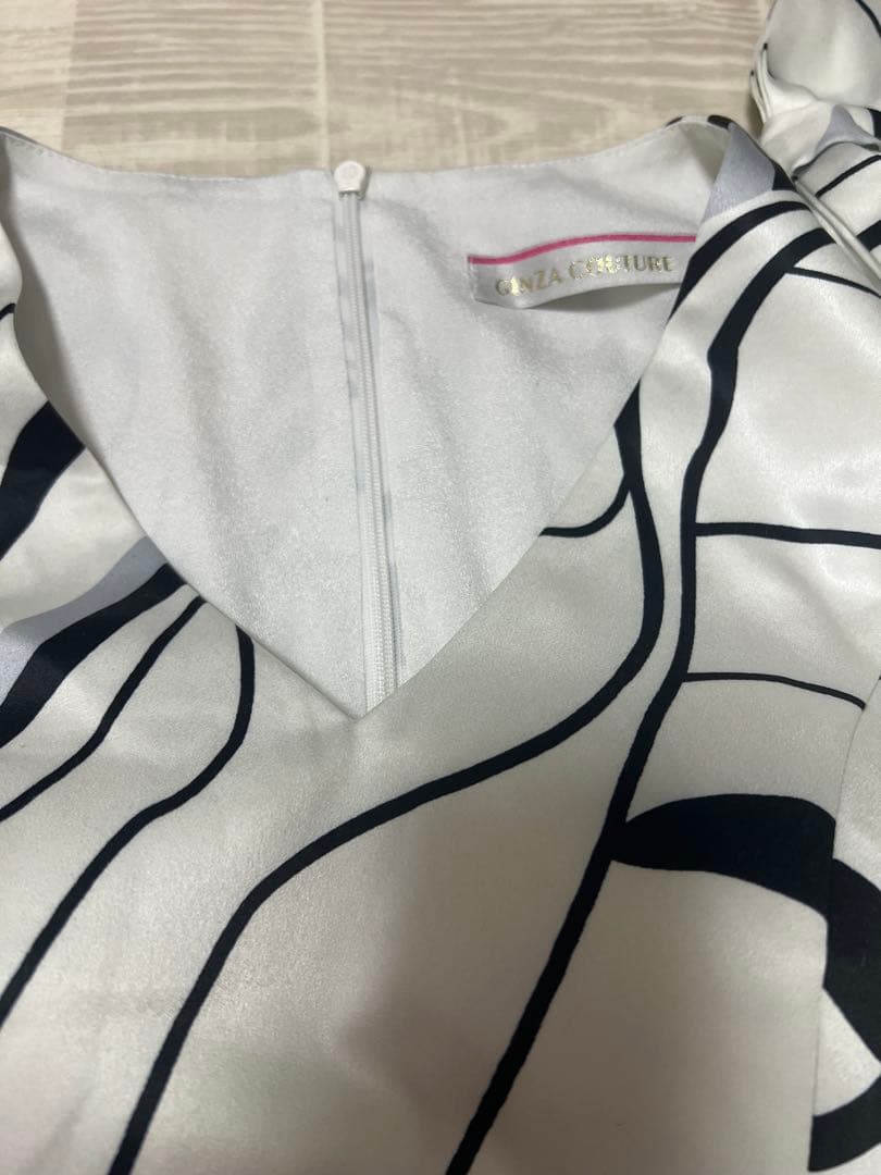 GINZA COUTURE エルケイ　肩リボンフィッシュテールワンピース♡