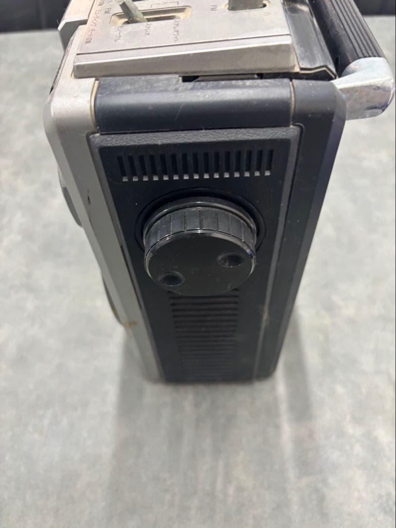 希少！SHARP ラジカセ GF-305ST 昭和レトロ 70s シルバーボディ