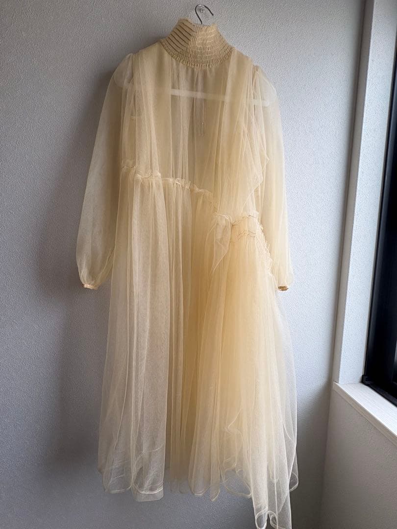 Chika Kisada チュール ハイネック ワンピース