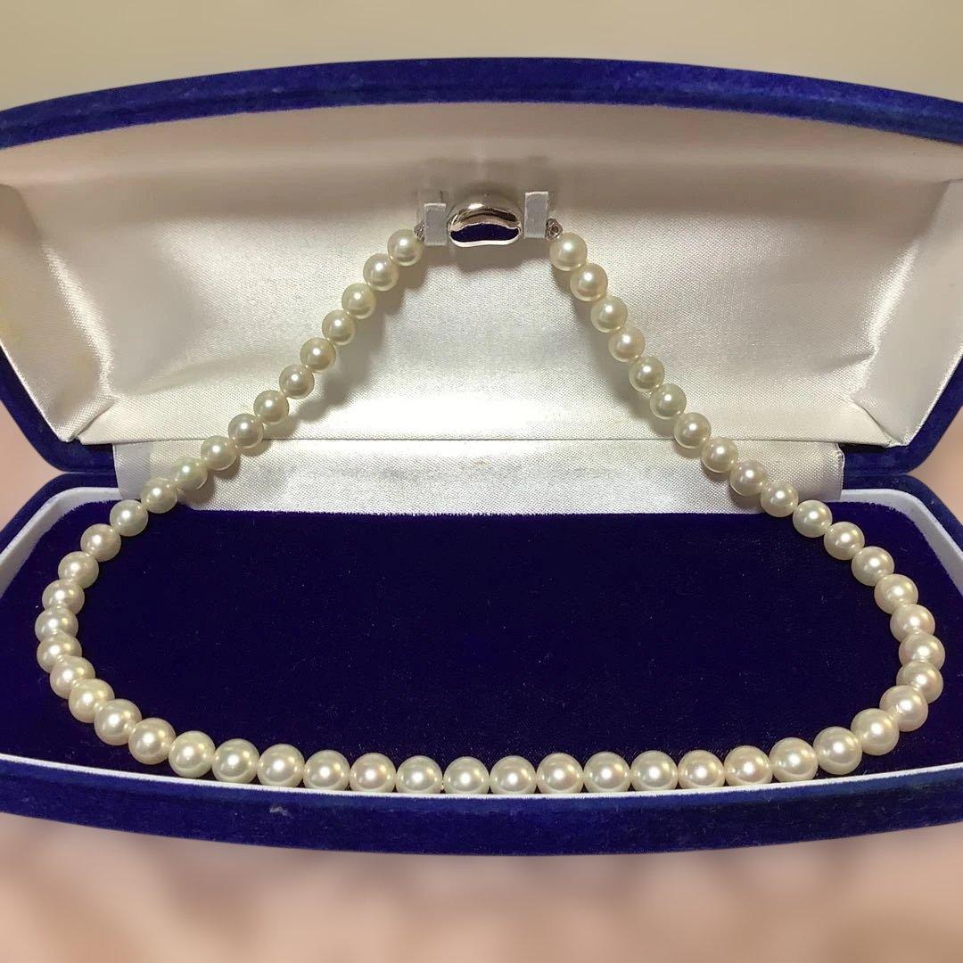 パールネックレス　あこや　本真珠　冠婚葬祭　フォーマル　入学式　セレモニー　新品