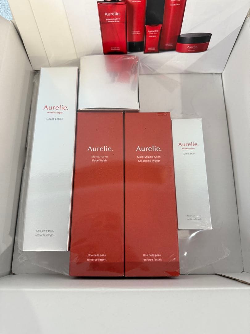 新品未使用　Aurelie. オレリー　プレミアムエイジング集中ケアコース