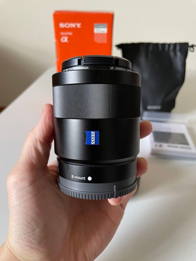 【プロテクター込】ZEISS Sonnar T* FE55mm F1.8 ZA