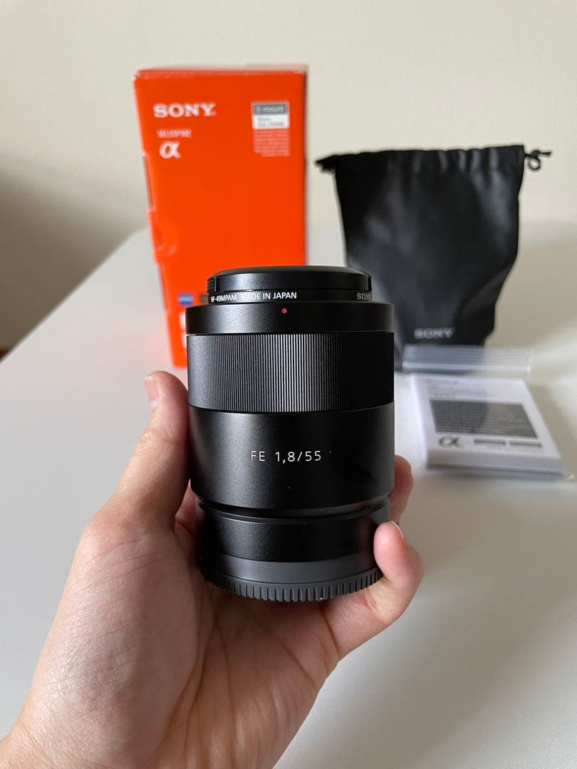 【プロテクター込】ZEISS Sonnar T* FE55mm F1.8 ZA