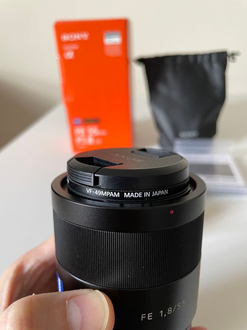 【プロテクター込】ZEISS Sonnar T* FE55mm F1.8 ZA