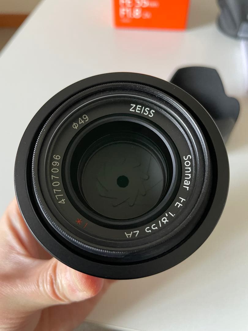 【プロテクター込】ZEISS Sonnar T* FE55mm F1.8 ZA