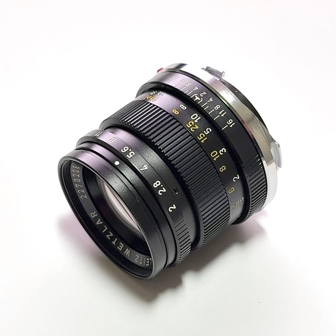 【OH済・希少・美品】ライカ ズミクロン50mm/F2（2nd）ファーストロット