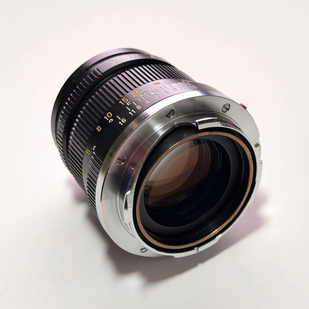 【OH済・希少・美品】ライカ ズミクロン50mm/F2（2nd）ファーストロット