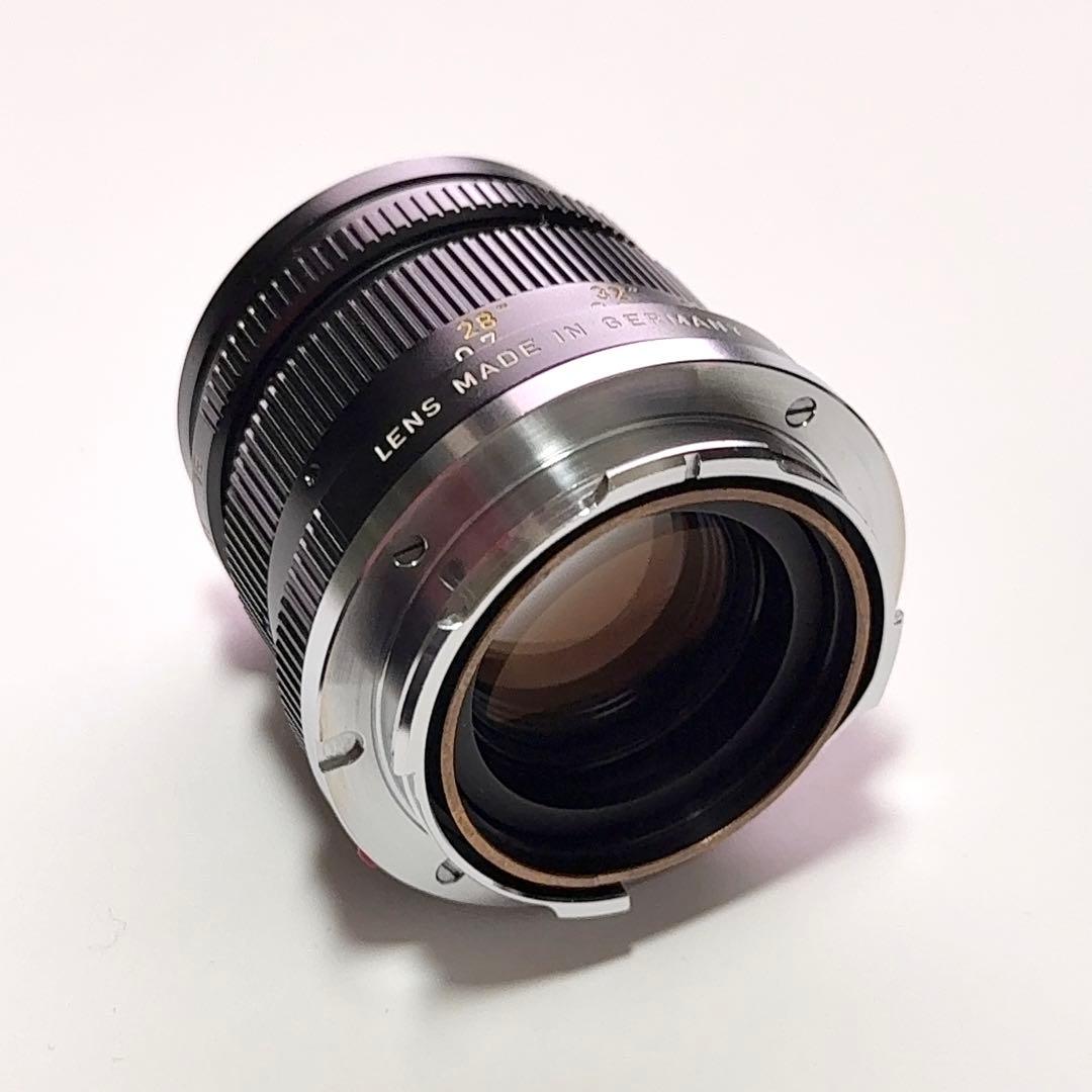 【OH済・希少・美品】ライカ ズミクロン50mm/F2（2nd）ファーストロット