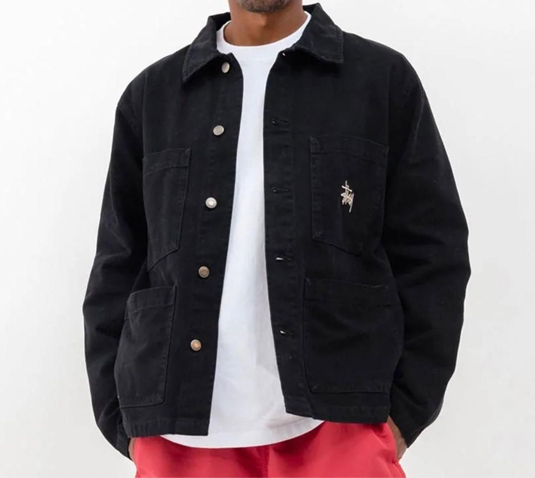 stussy canvas chore jacket ストューシー　ジャケット