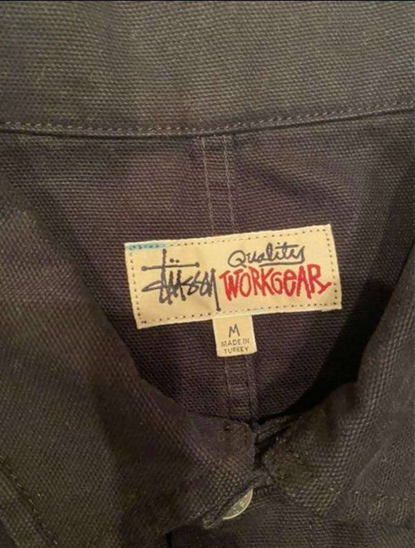 stussy canvas chore jacket ストューシー　ジャケット