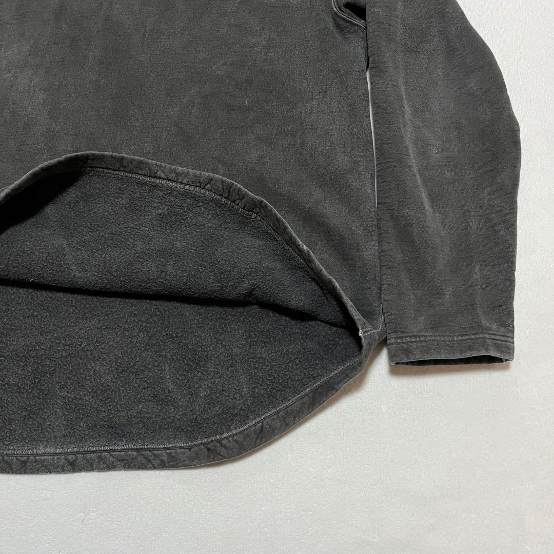 GOOD ON グッドオン スウェット L 後染め ブラック 黒 日本製