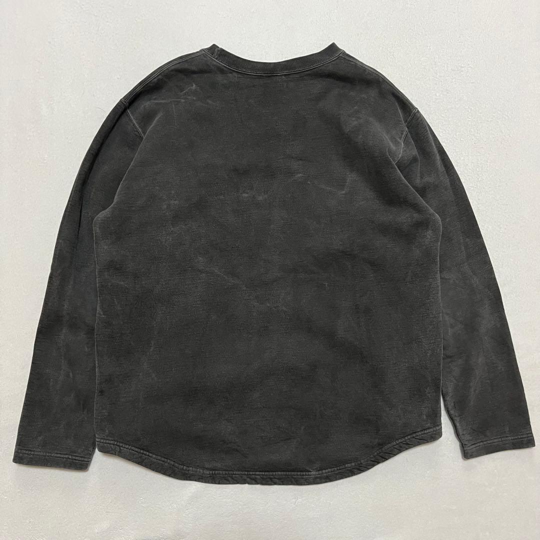 GOOD ON グッドオン スウェット L 後染め ブラック 黒 日本製