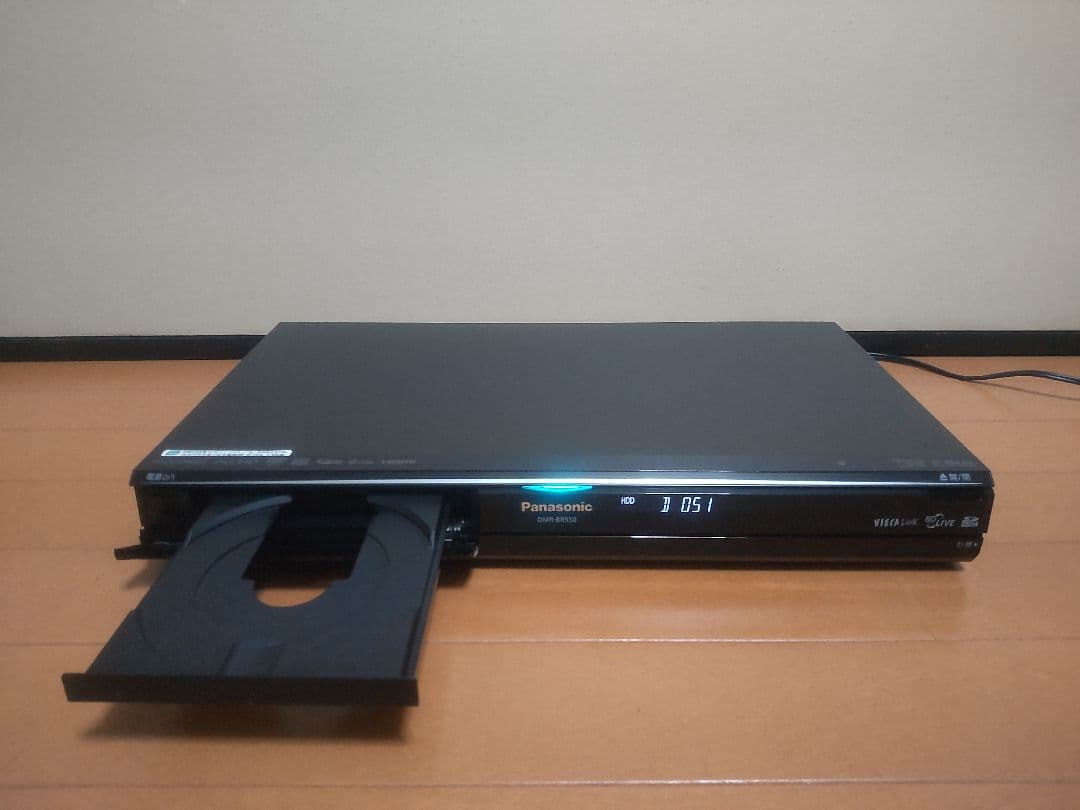 パナソニック　DIGA DMR―BR550 250GB→1TB プチメンテ済み