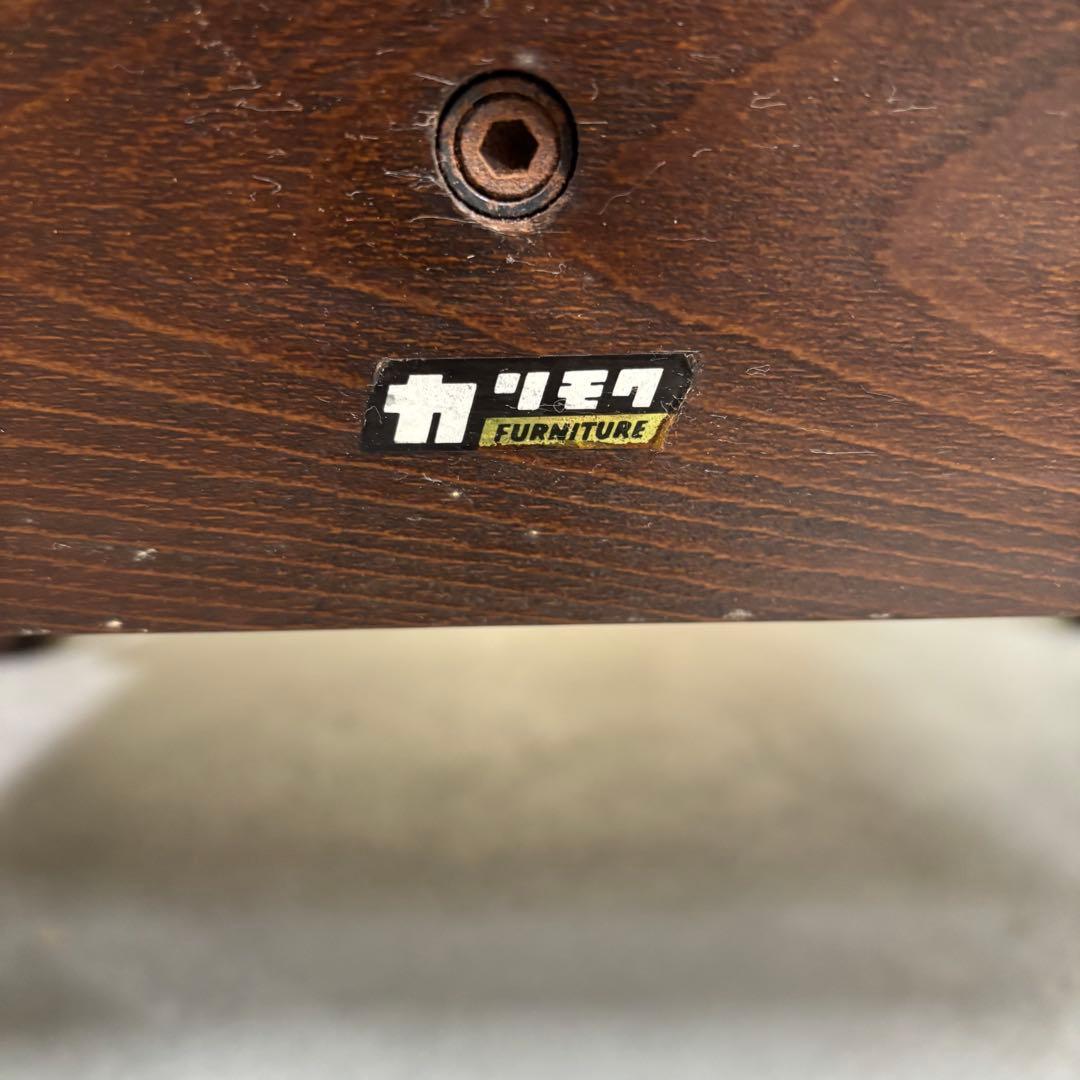 【オールドカリモク】 / 1人掛けソファ 　木製アームチェア