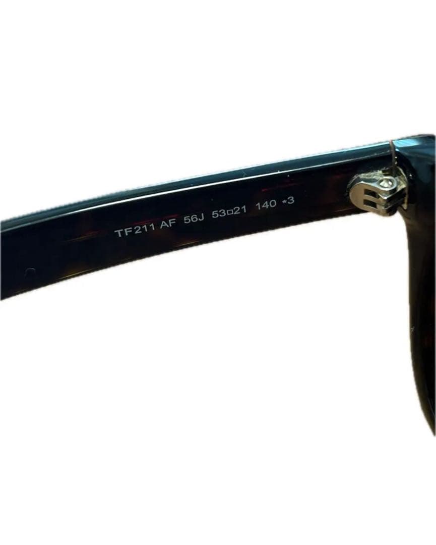 TOM FORD ウェリントン　サングラス TF211AF 鼈甲柄　ブラウン