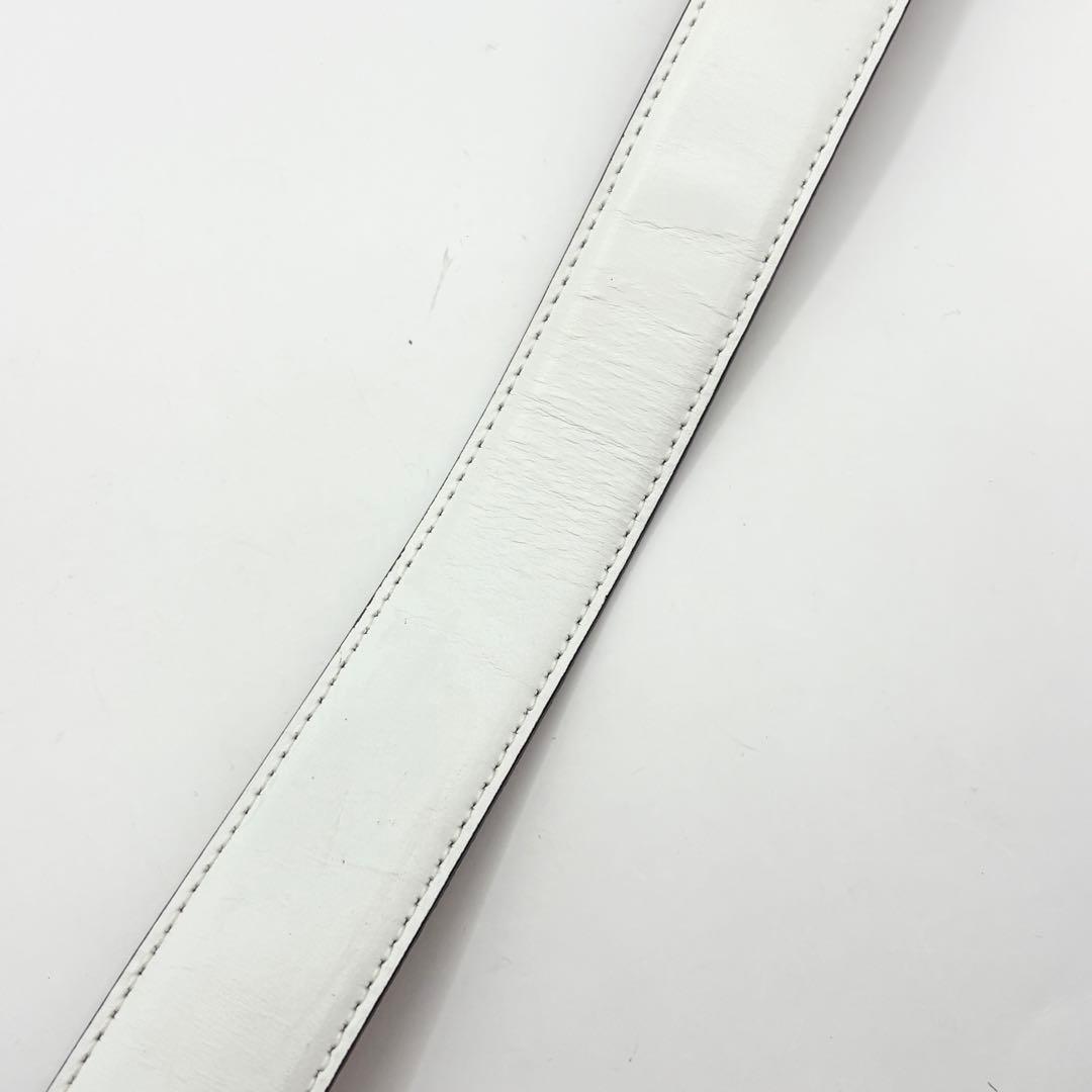 CELINE サークルロゴ ベルト レザー ヴィンテージ