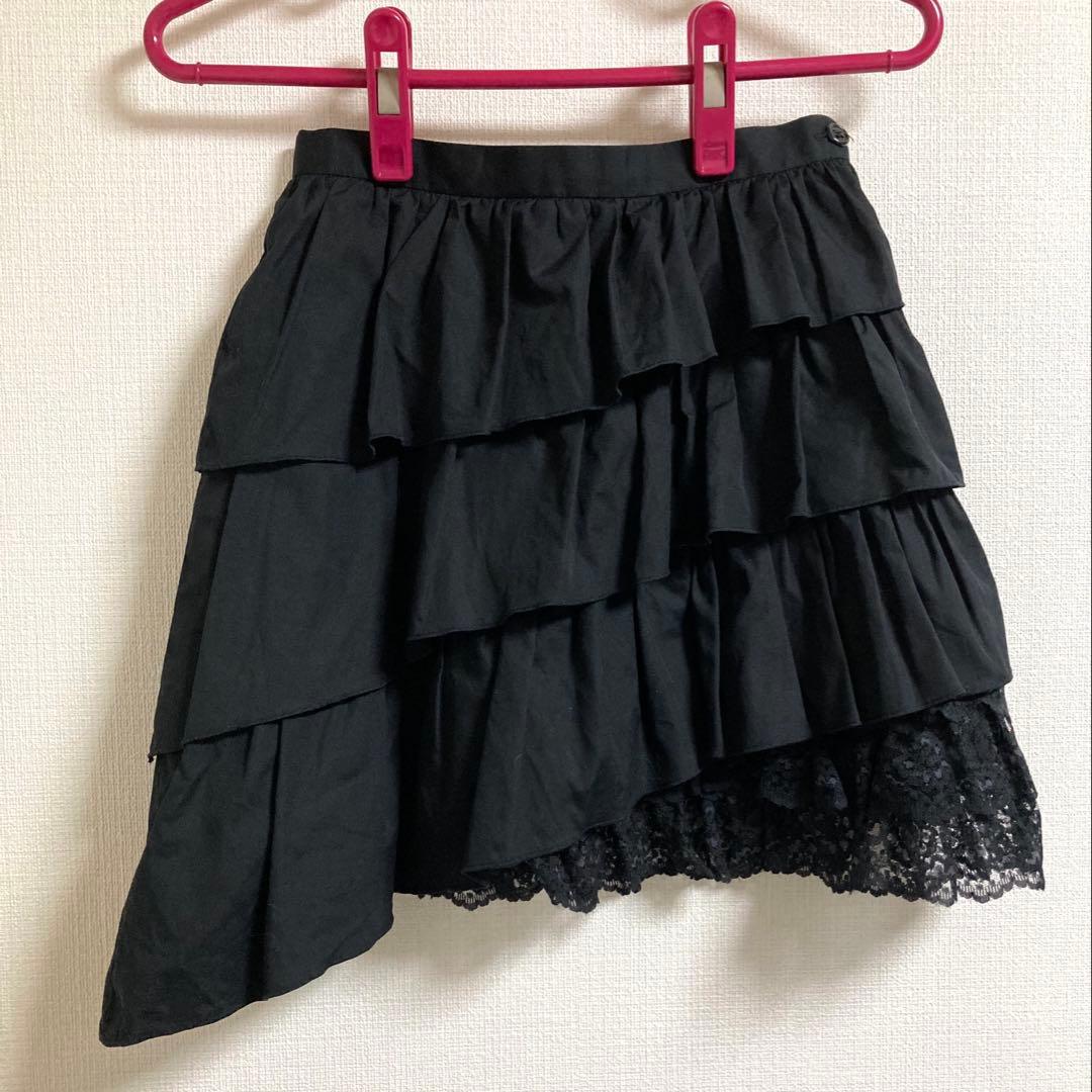 BLACK PEACE NOW アシメ ミニスカート Mサイズ