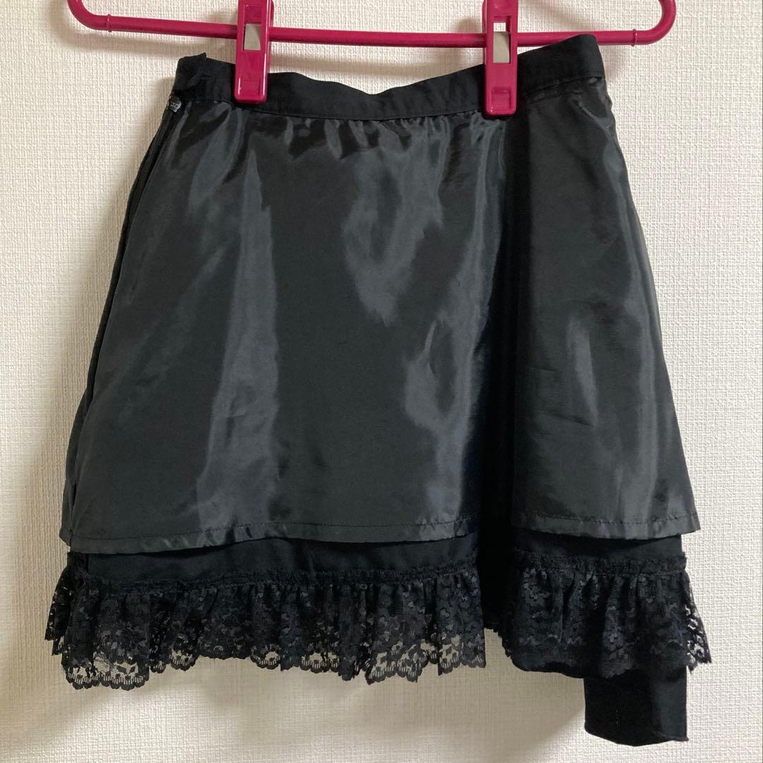 BLACK PEACE NOW アシメ ミニスカート Mサイズ