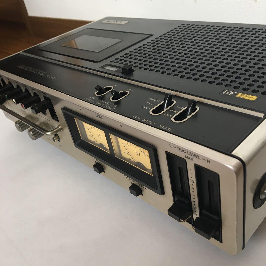 SONYデンスケ　カセットレコーダー　TC2810