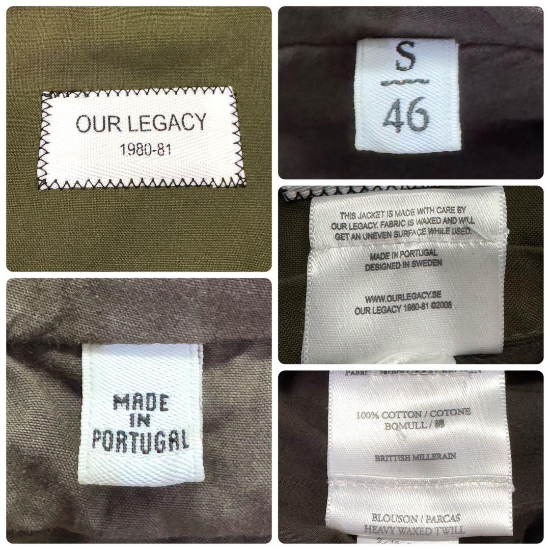 3264【希少・入手困難モデル・美品】ポルトガル製 アワーレガシー モッズコート