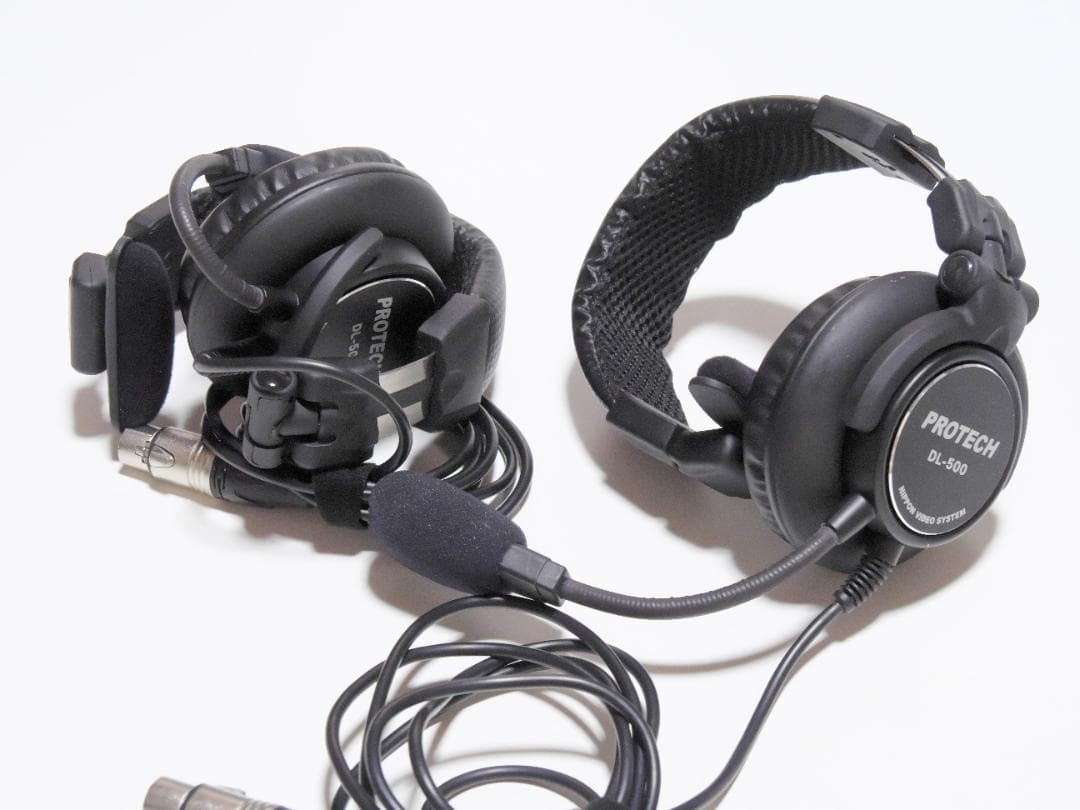 PROTECH FD-400A・DL-500 有線式インカム 2台セット