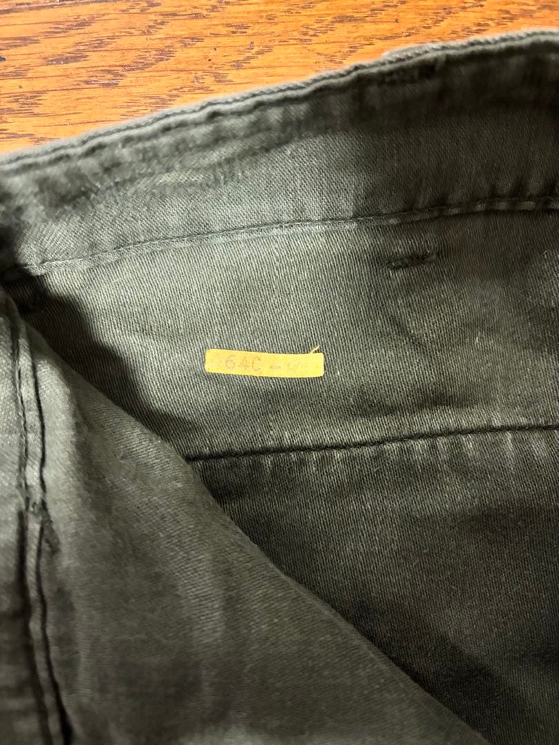 ベイカーパンツ アメリカ軍 リペアの跡あり