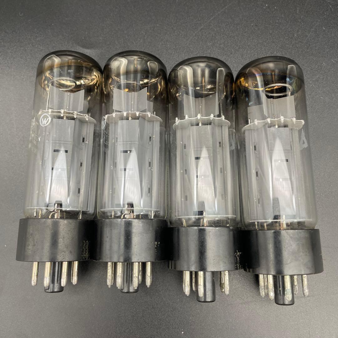 6CA7/EL34 松下電工(ナショナル) 4本セット 真空管 (196)