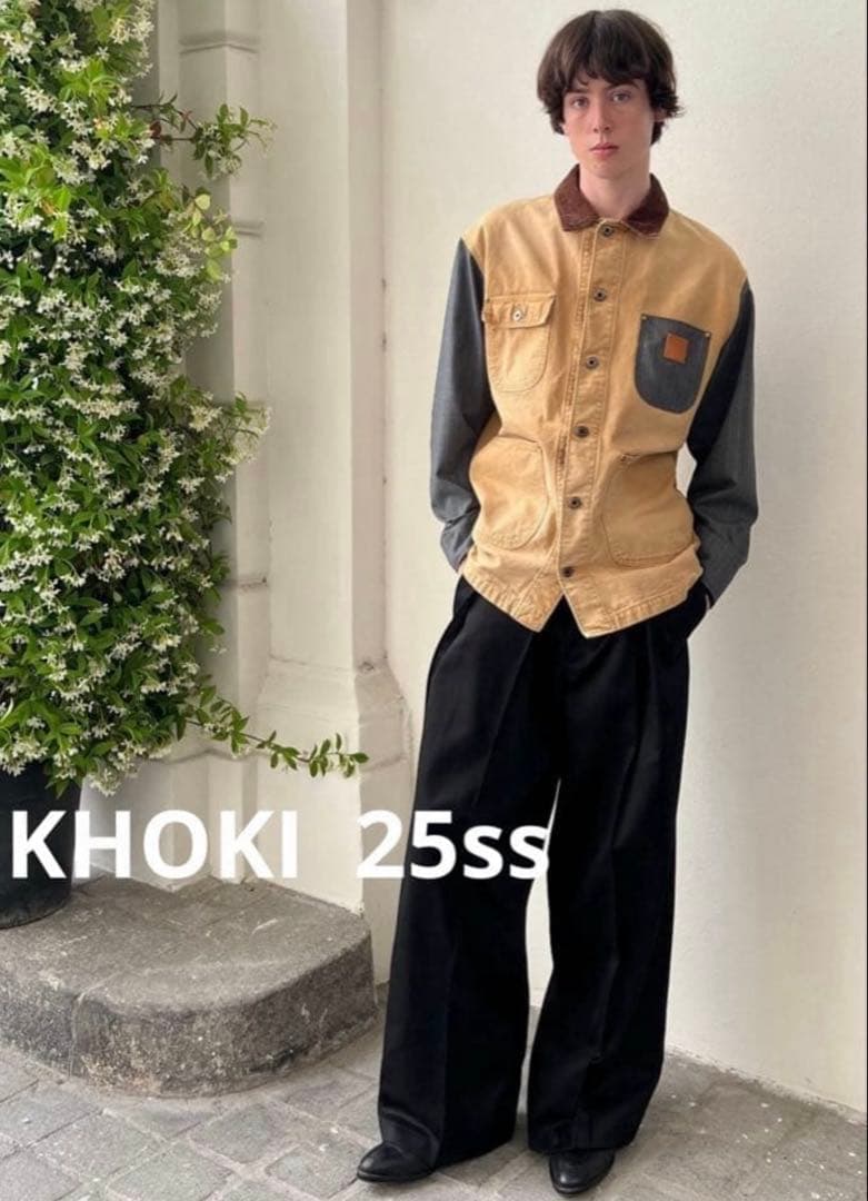 美品　KHOKI 25ss カバーオール