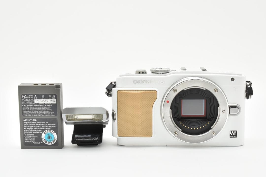 OLYMPUS E-PL5 Body オリンパス ミラーレス一眼 ホワイト