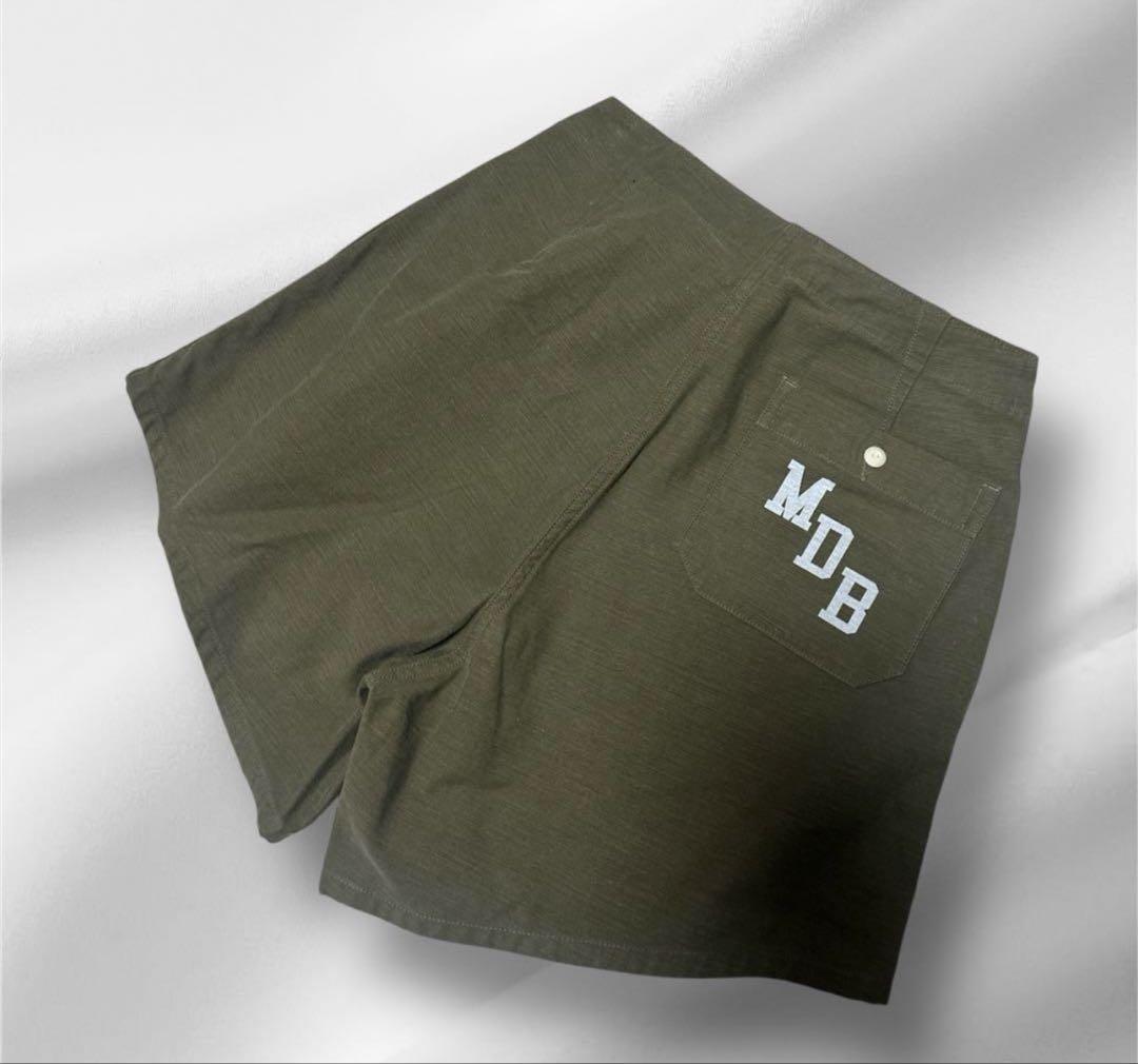 新品タグ付！MADISONBLUE マディソンブルー ショートパンツ　バックロゴ