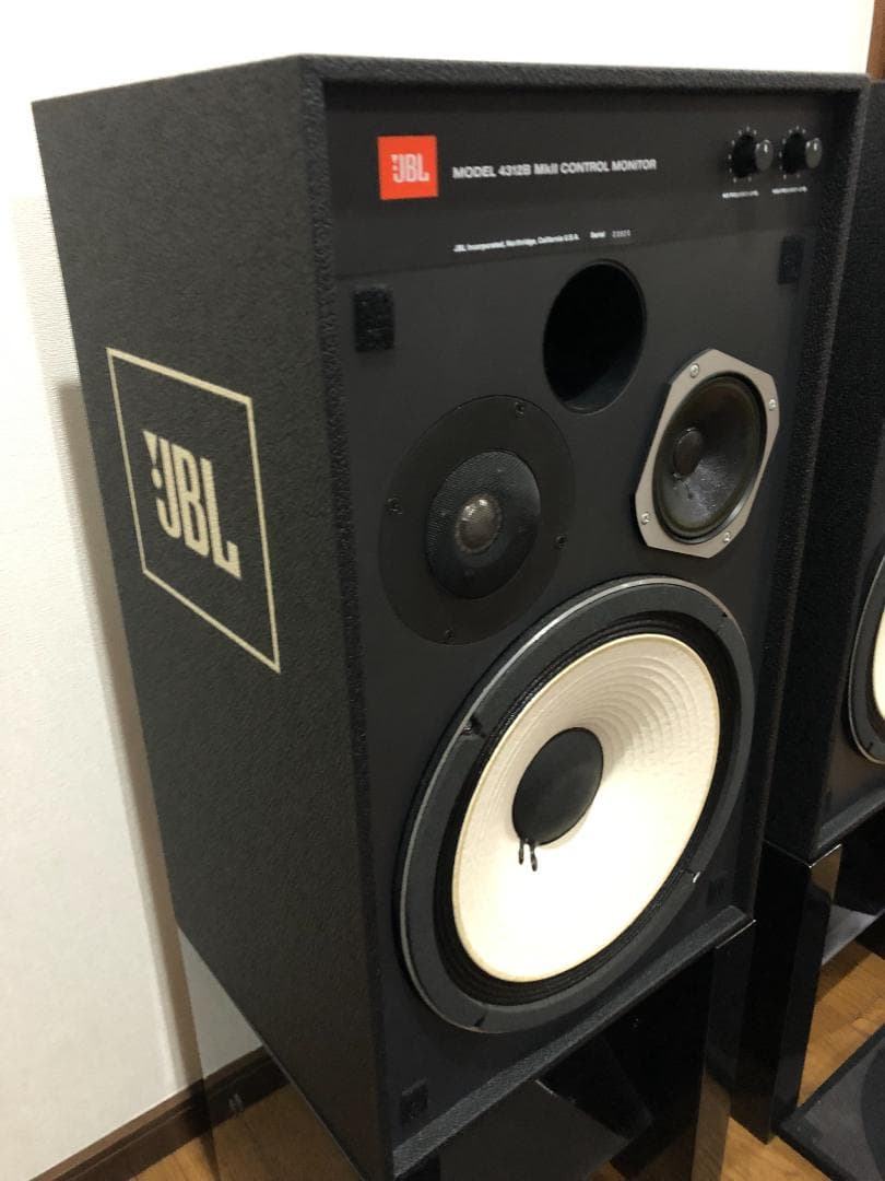 JBL 4312B MKⅡ　4312B MK2 未使用に近い美品　Ｌ側スピーカー