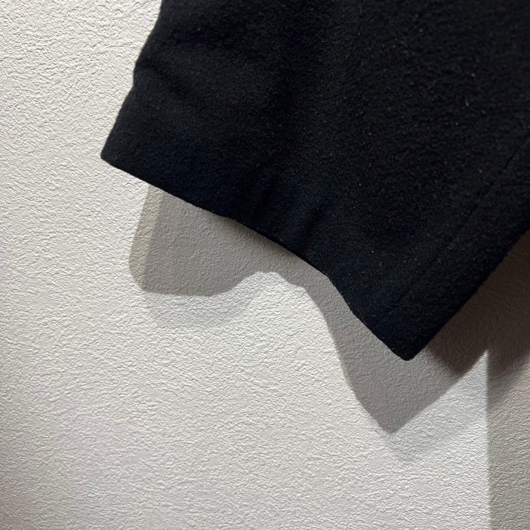 希少 ワイズ デザイン ジップブルゾン ジャケット ウール 変形 ハイネック