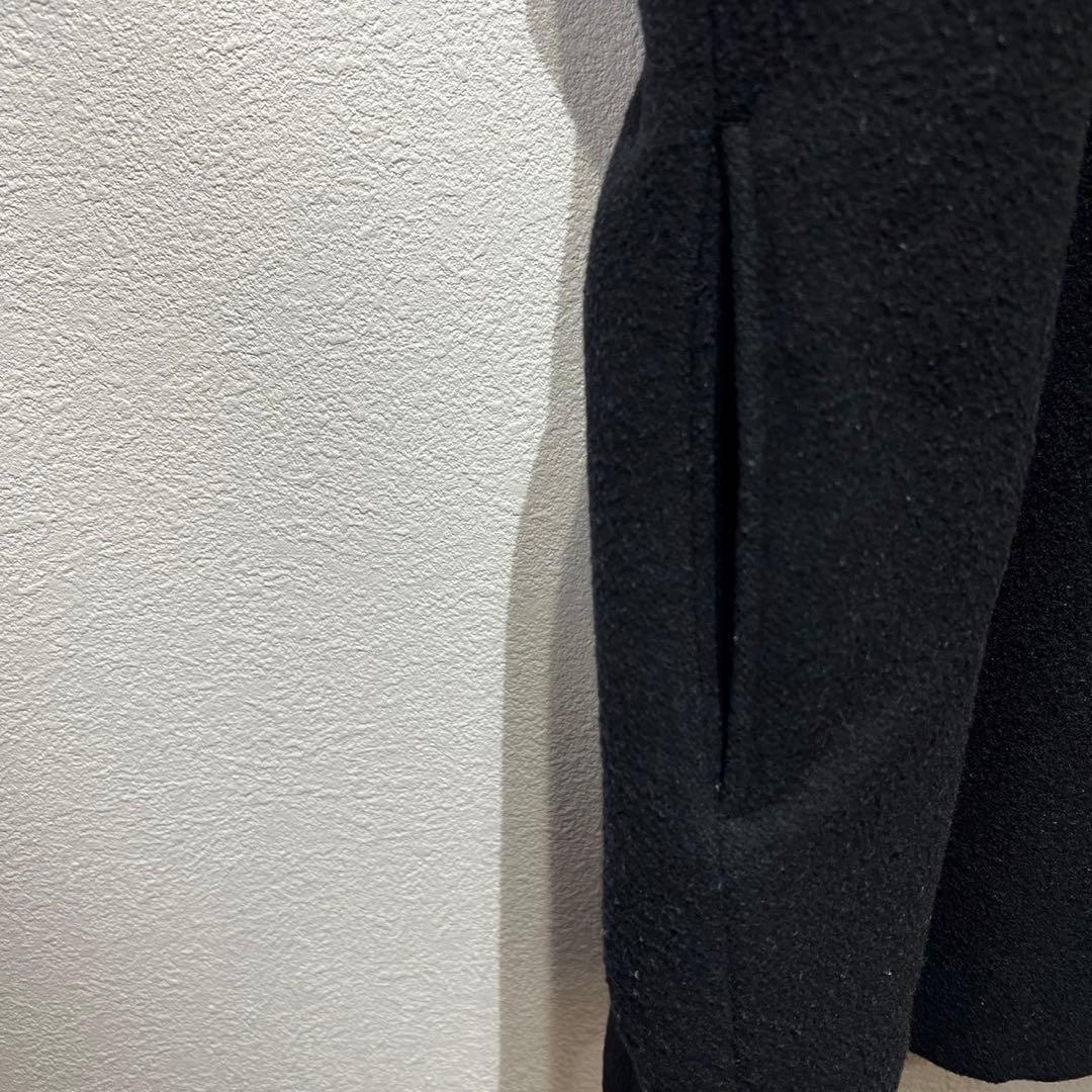 希少 ワイズ デザイン ジップブルゾン ジャケット ウール 変形 ハイネック