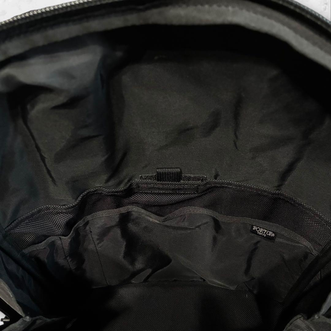 ポーター ステージ 2way バックパック リュック A4収納可 ブラック