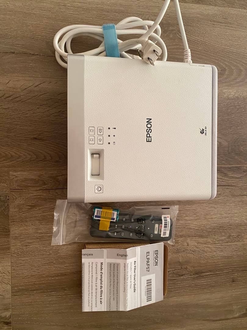 EPSON プロジェクター EF-100W ホワイト