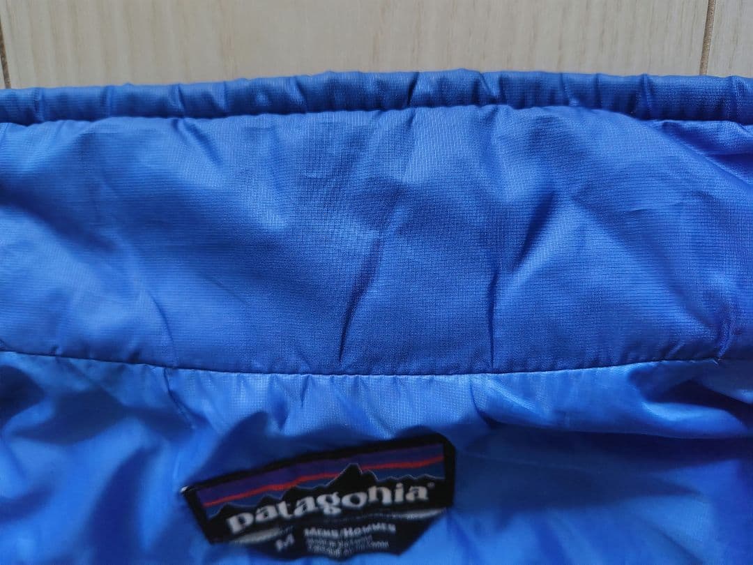【美品】Patagonia ナノパフベスト プリマロフト ブルー M