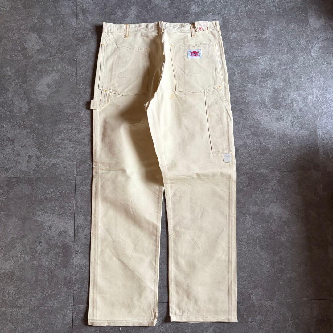 80s USA製 CABOOSE ペインターパンツ W36 L32 クリーム