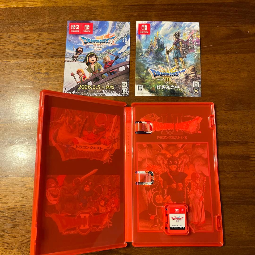 ダ*リ様 Switchゲームソフト　ドラゴンクエストⅠ&Ⅱ ドラゴンクエストⅢ