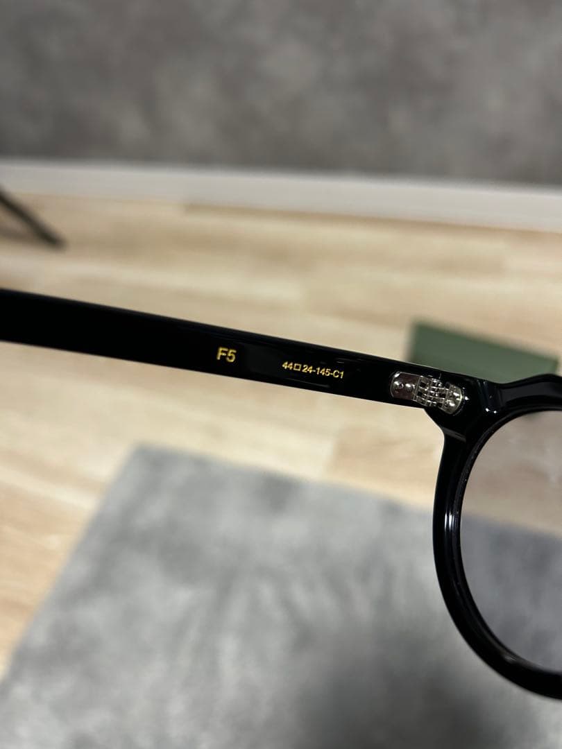 Few フュー F5 サングラス BLACK クラウンパントヴィンテージ