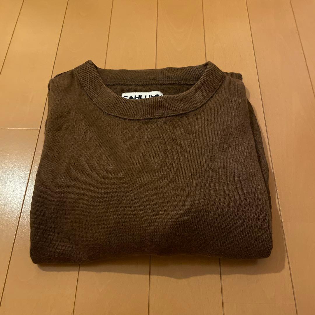 CAHLUMN カウラム French Linen Long Sleeve T