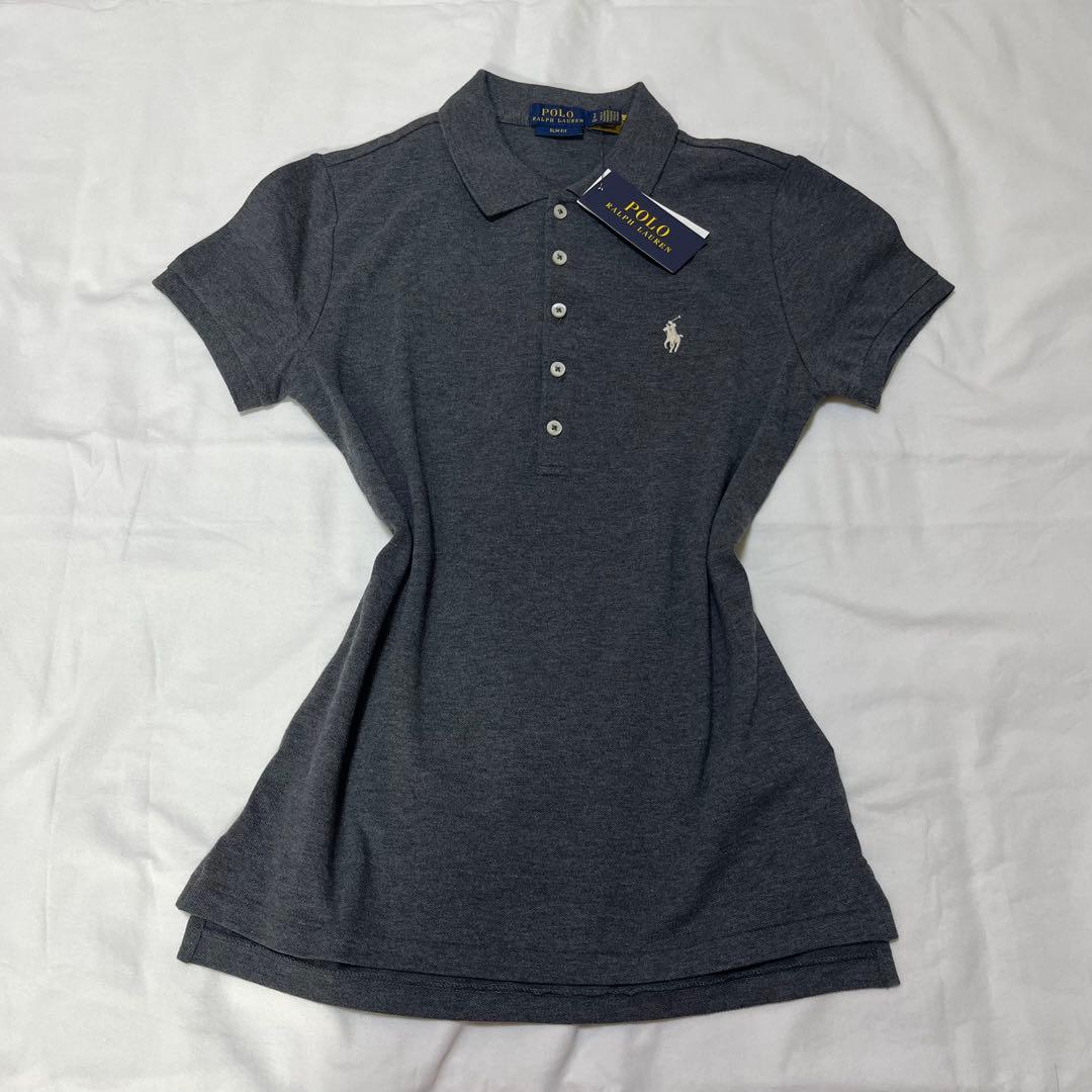 Polo Ralph Lauren ポロシャツ S ダークグレー