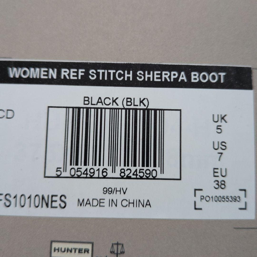 靴 HUNTER WOMEN REF STITCH SHERPA BOOT