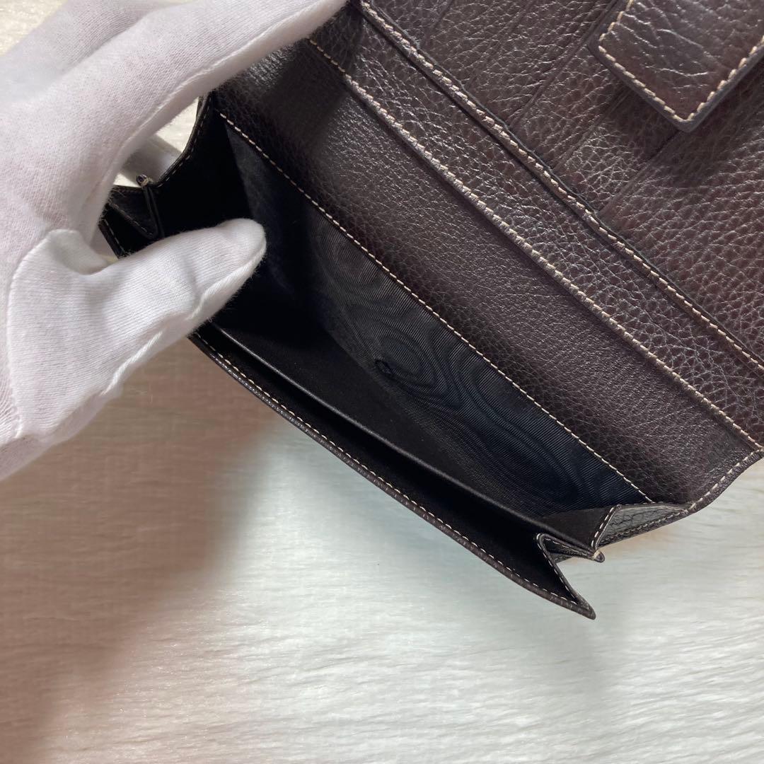 GUCCI グッチ GGクリスタル コーティング　キャンバス　二つ折り 長財布