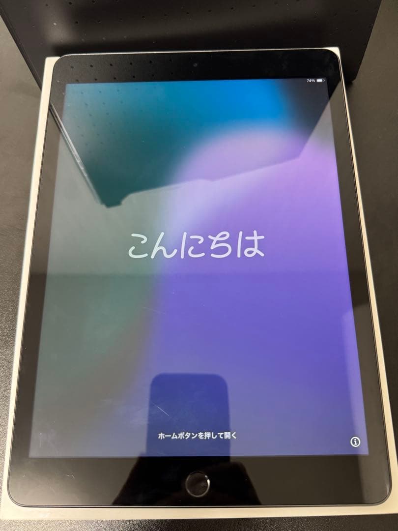 【ジャンク】iPad 第9世代 64GB 充電不良（箱・AC付）スペースグレイ