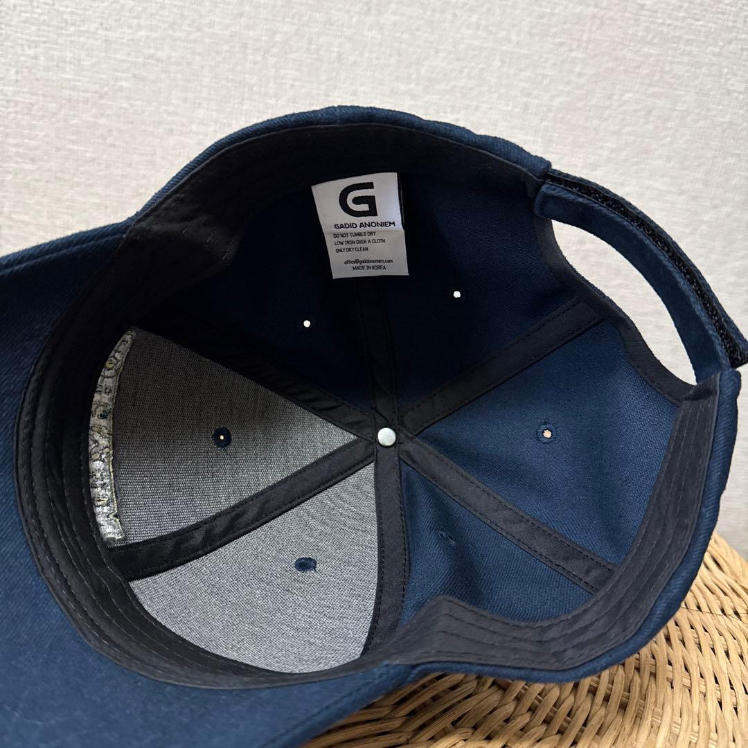 GADID ANONIEM ガディッドアノニム キャップ　ステッカー付き