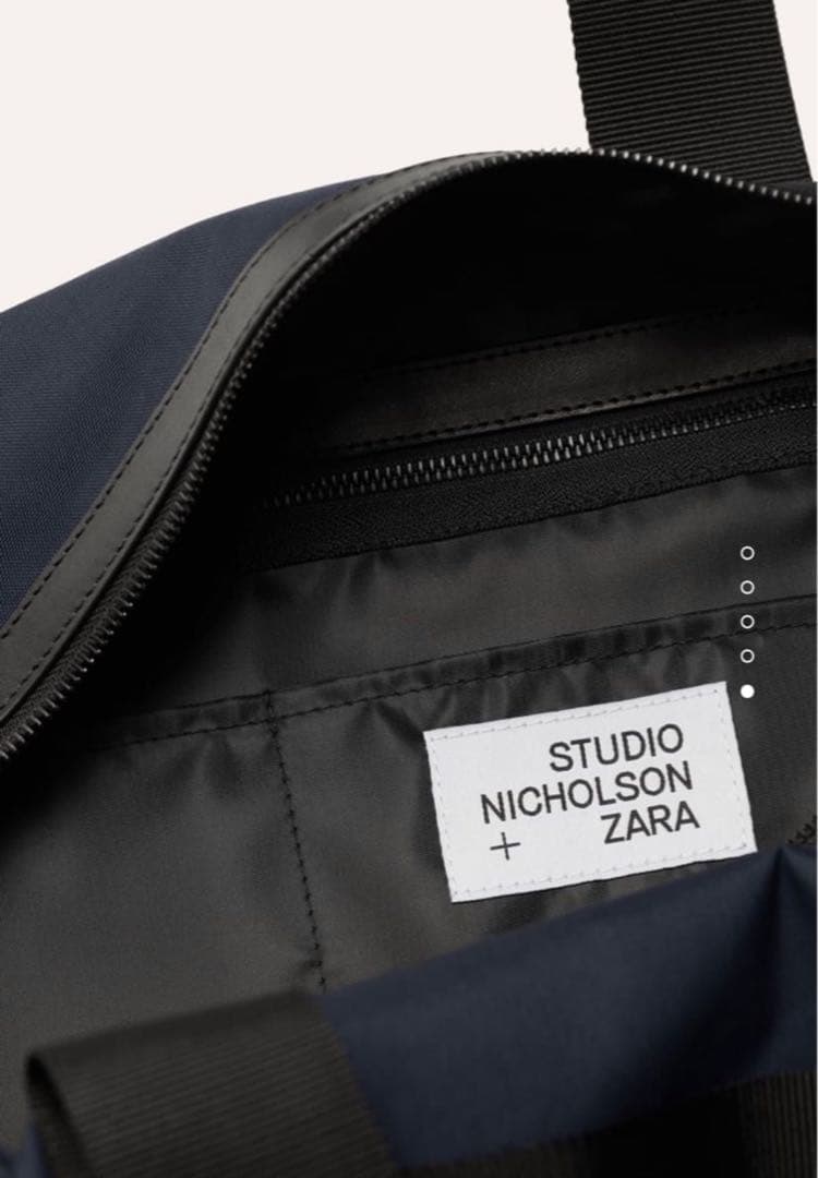 ザラ　スタジオニコルソン　ボウリングバッグ　完売品