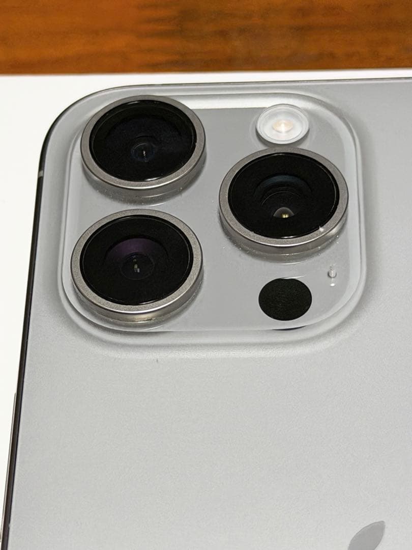 【デモ機/SIMフリー】iPhone15ProMax 256GBナチュラル